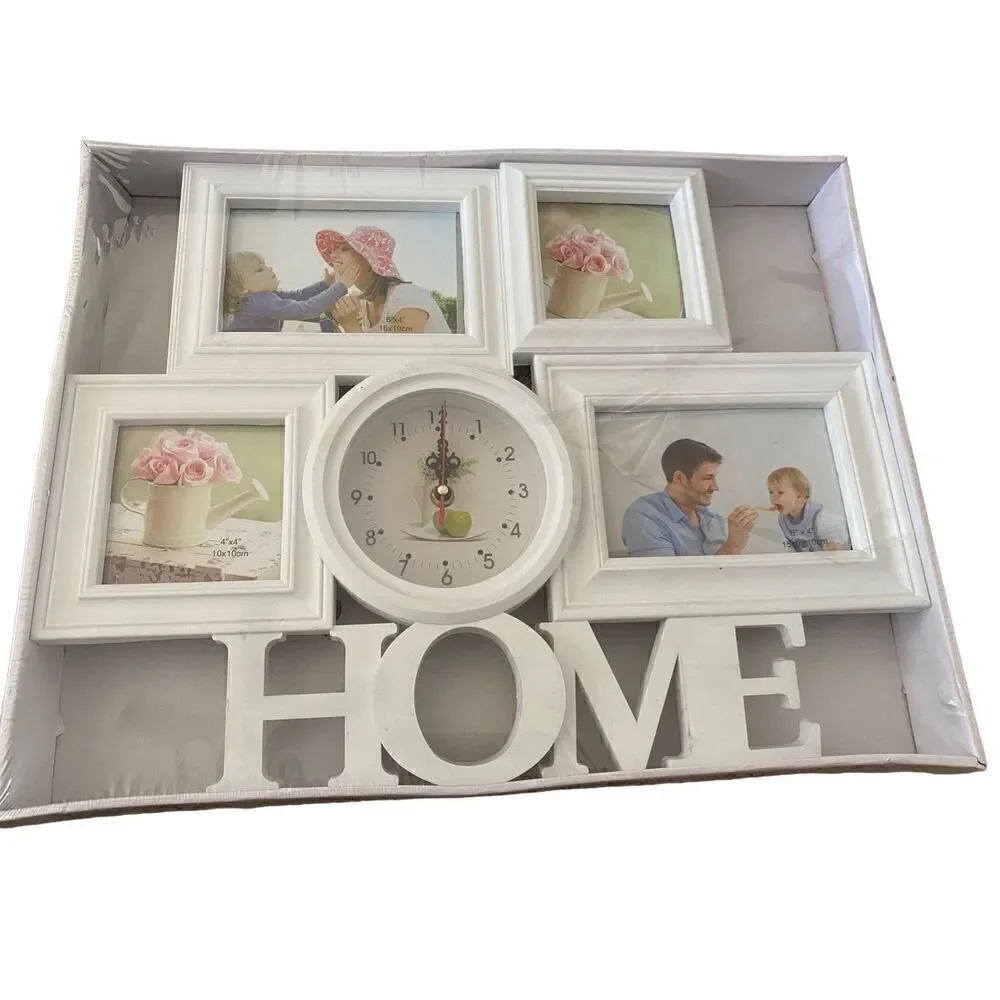 15 x 19 Wall Mounted Clock Picture Frame Home Decorations Photo